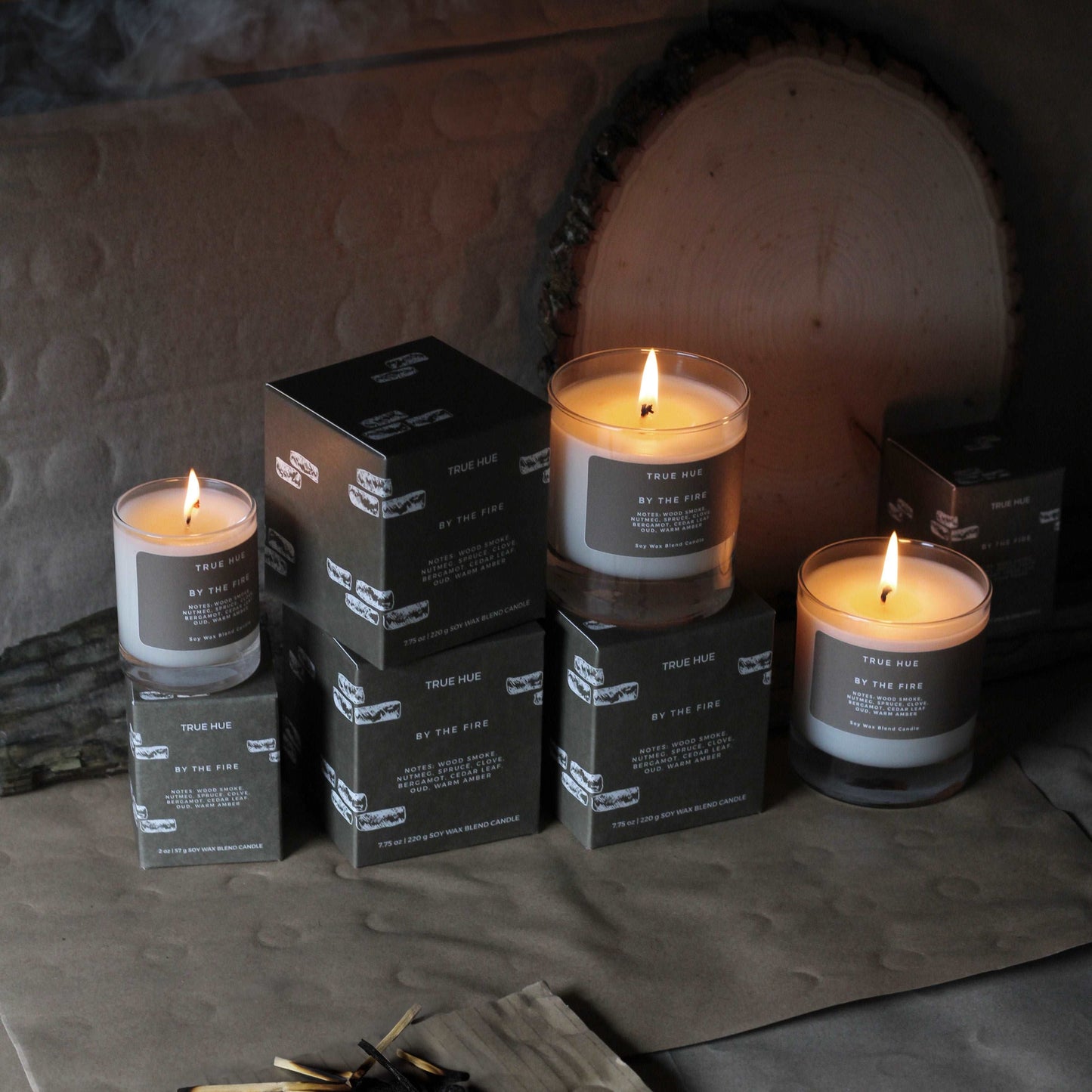 By The Fire Mini Candle