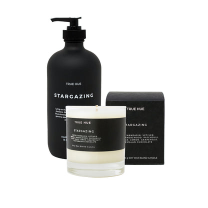 Stargazing Set: Candle and Hand + Body Wash