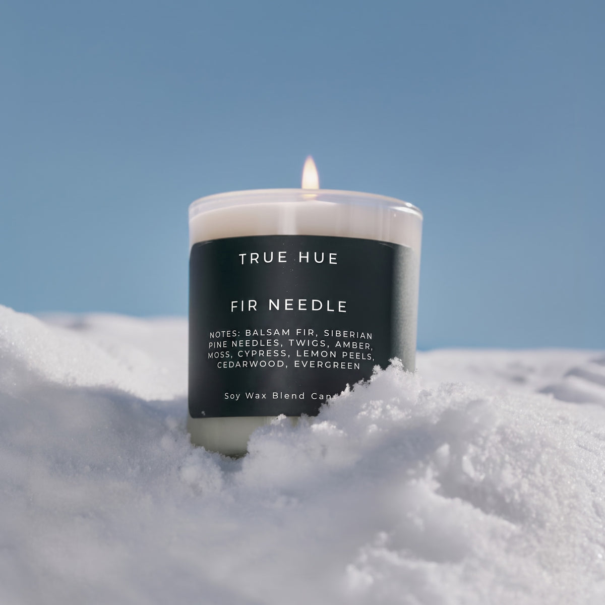 Fir Needle Mini Candle