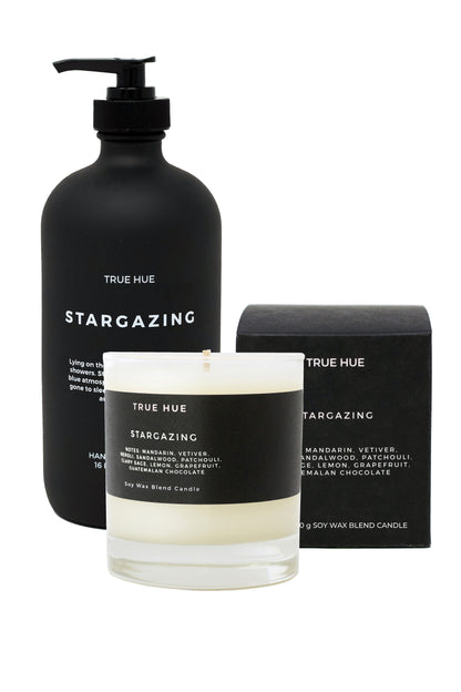 Stargazing Set: Candle and Hand + Body Wash