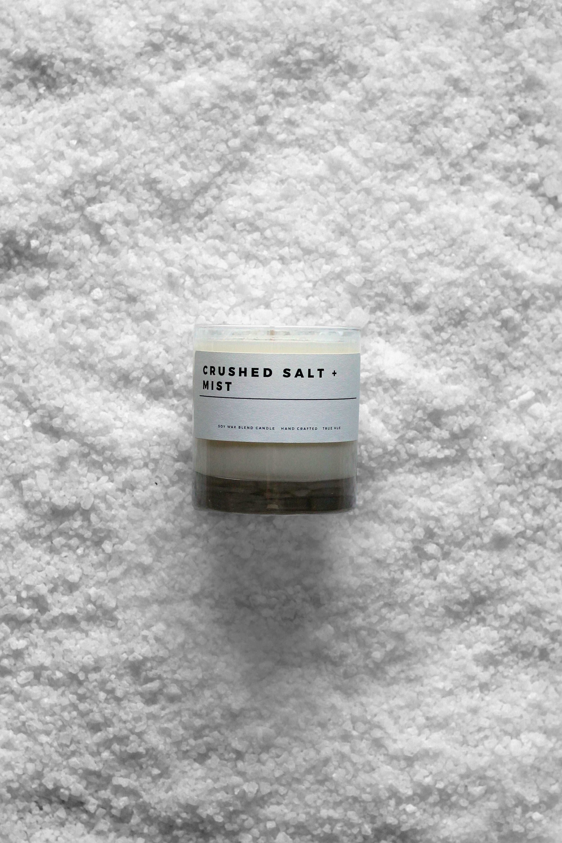 Crushed Salt + Mist Candle