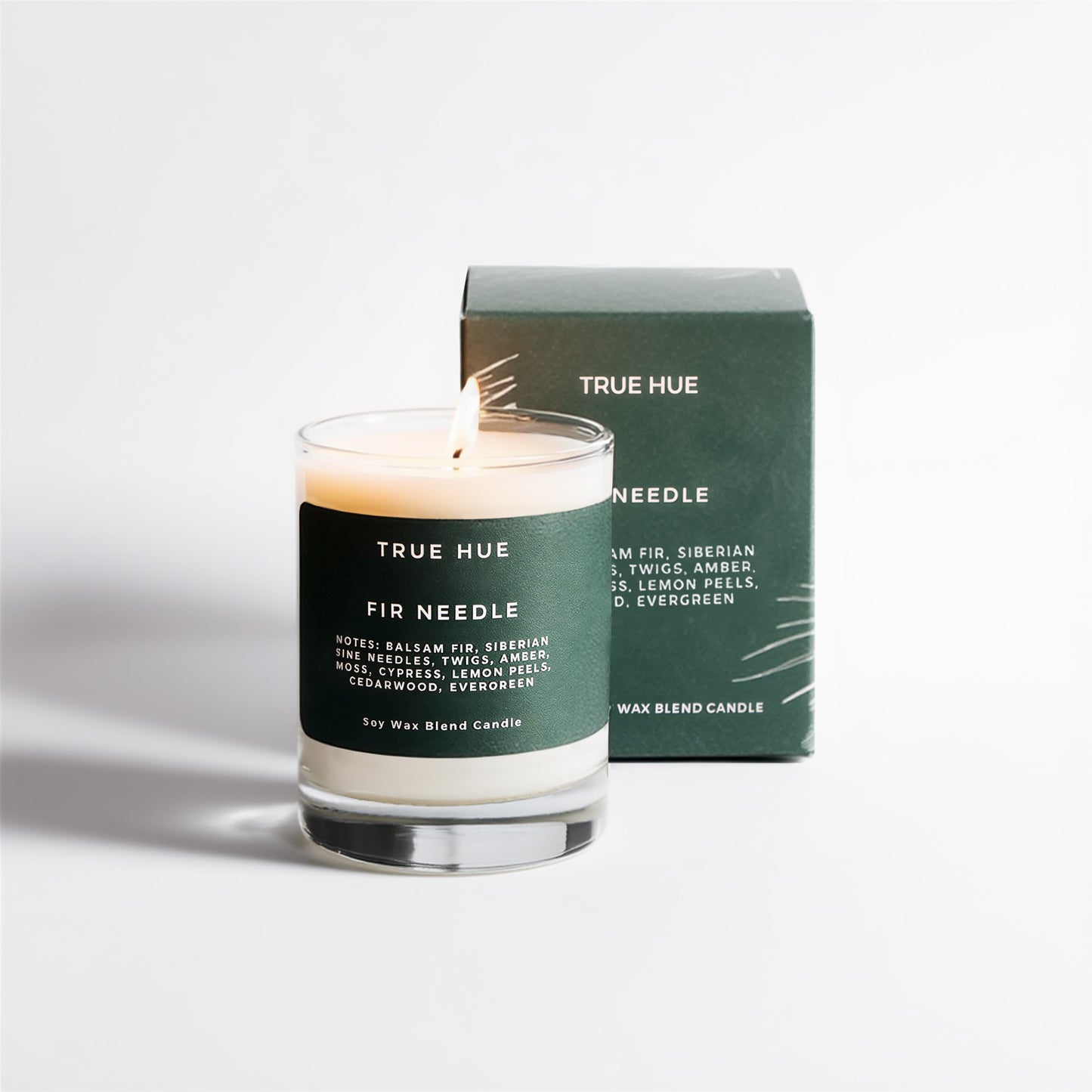 Fir Needle Mini Candle