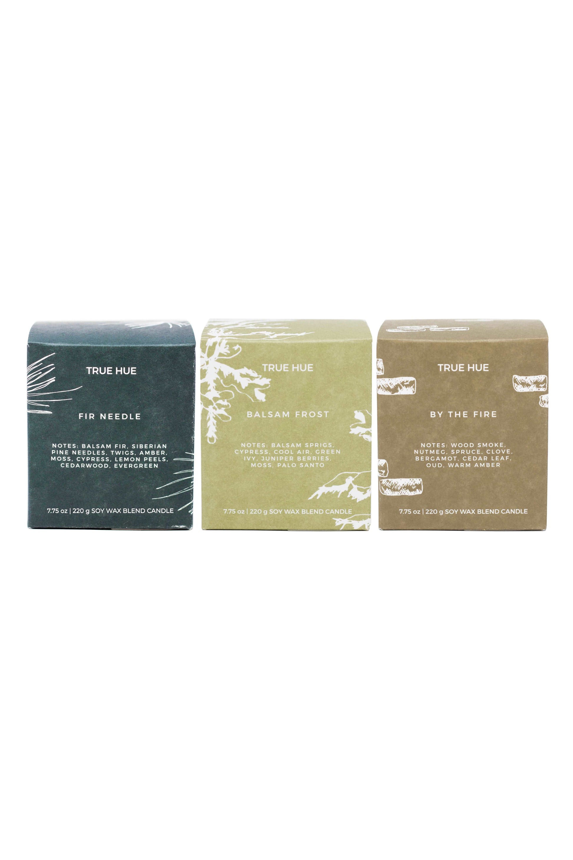 The Holiday Naturalist Bundle - 3 Candles