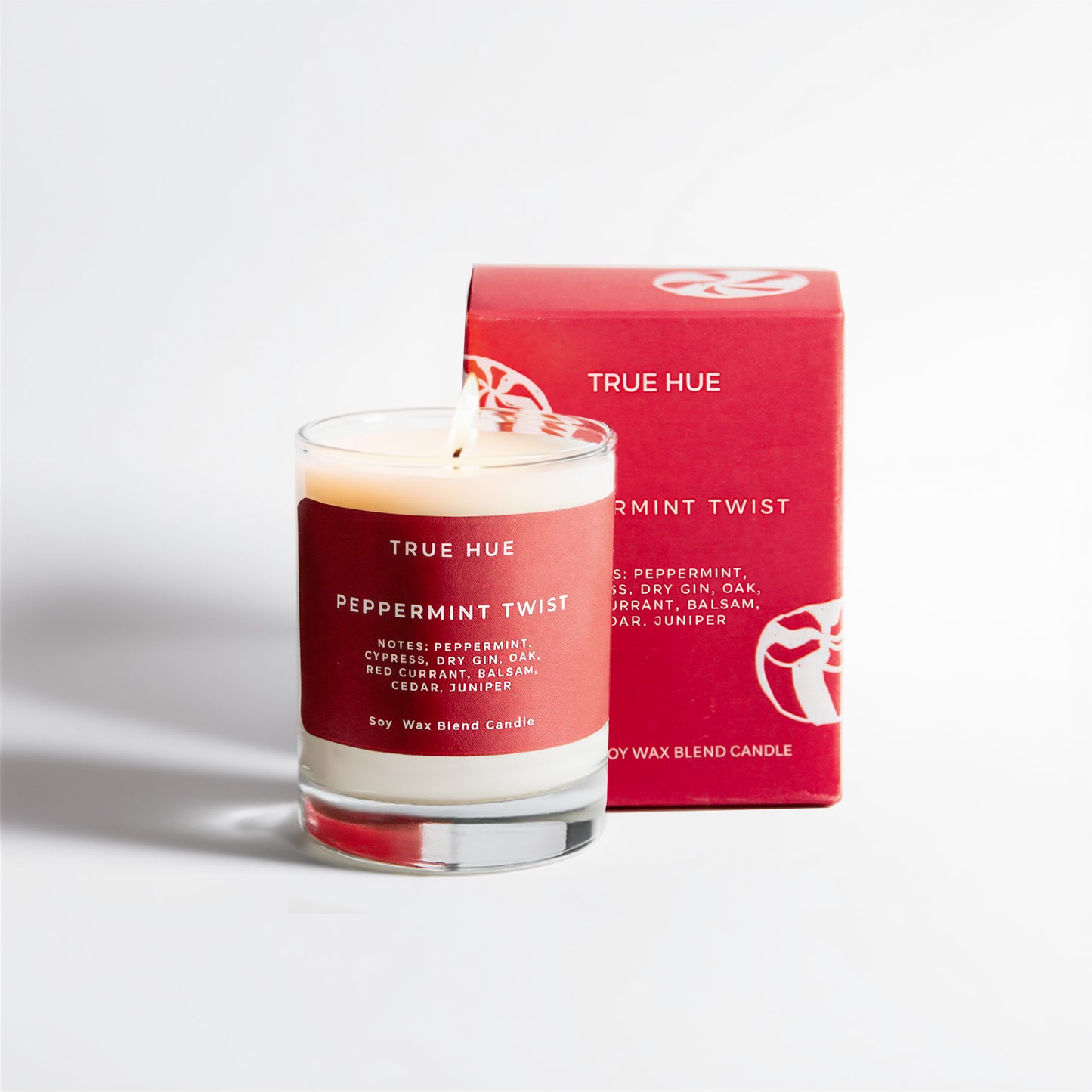 Peppermint Twist Mini Candle