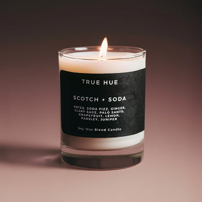 Scotch + Soda Mini Candle