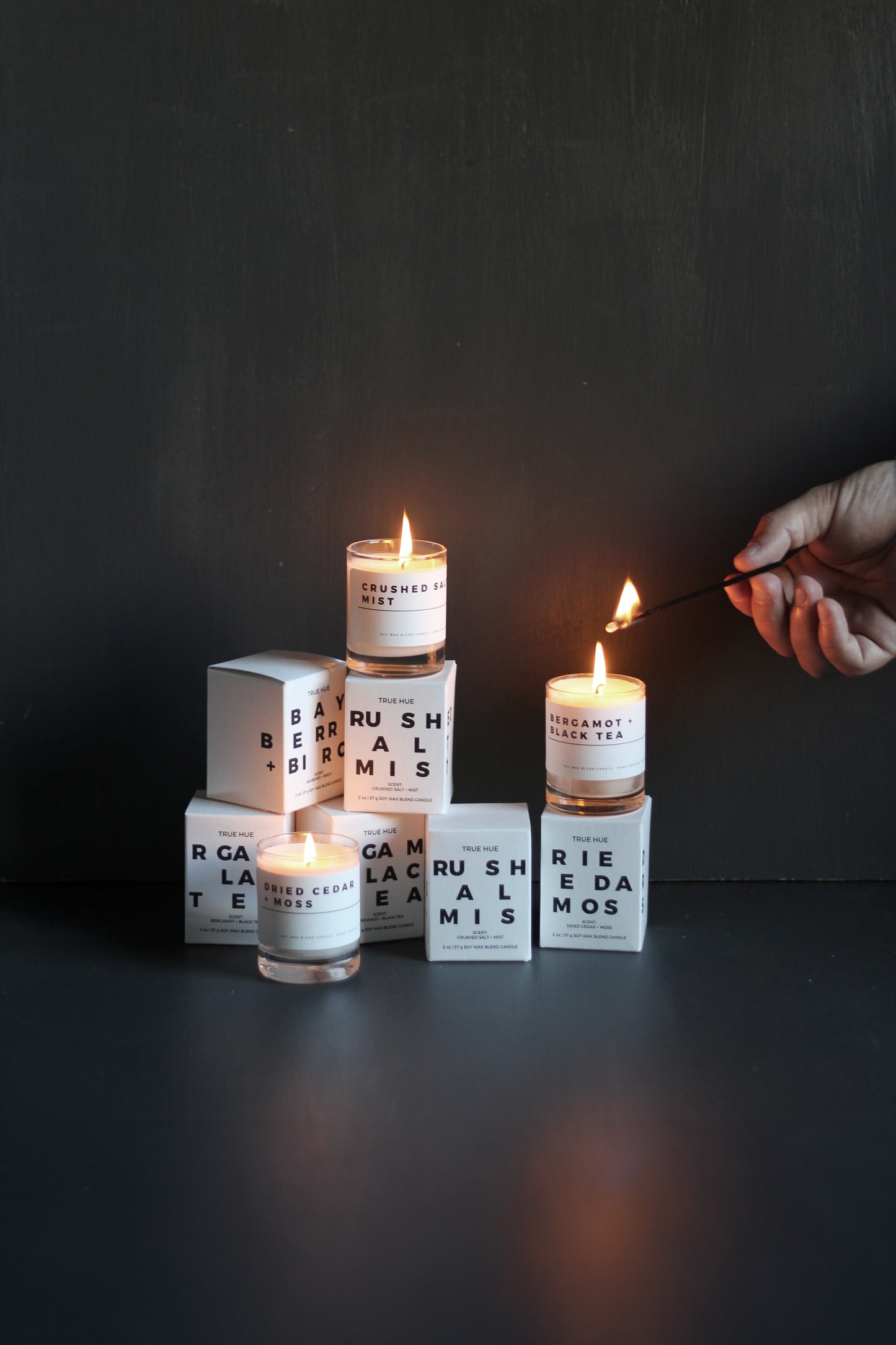 Crushed Salt + Mist Mini Candle