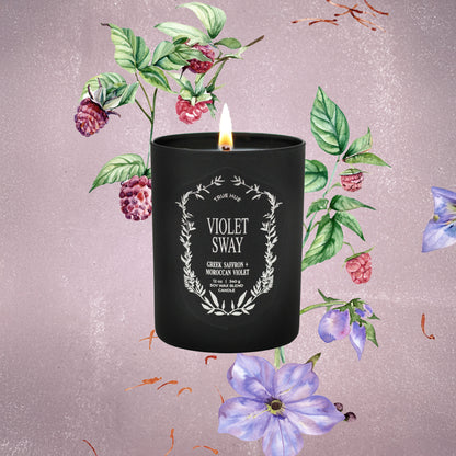 Violet Sway Candle