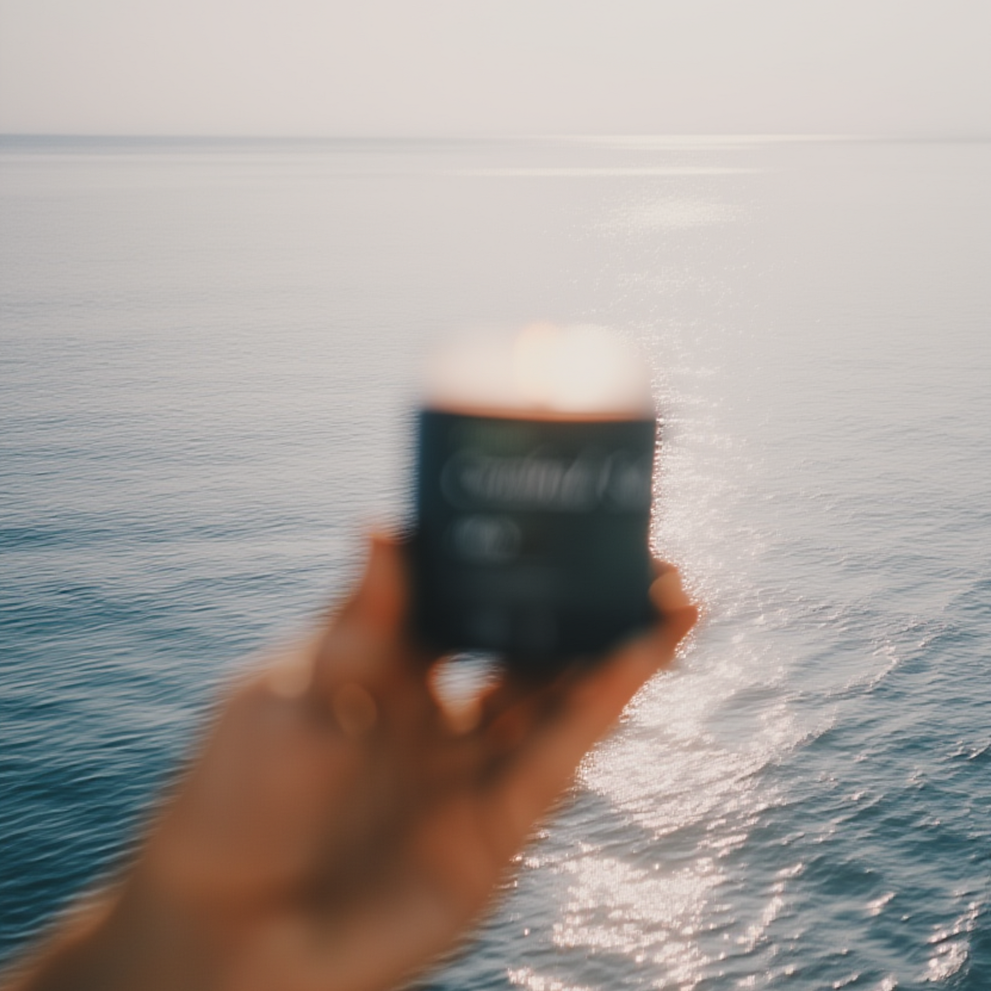 Crushed Salt + Mist Jar Candle