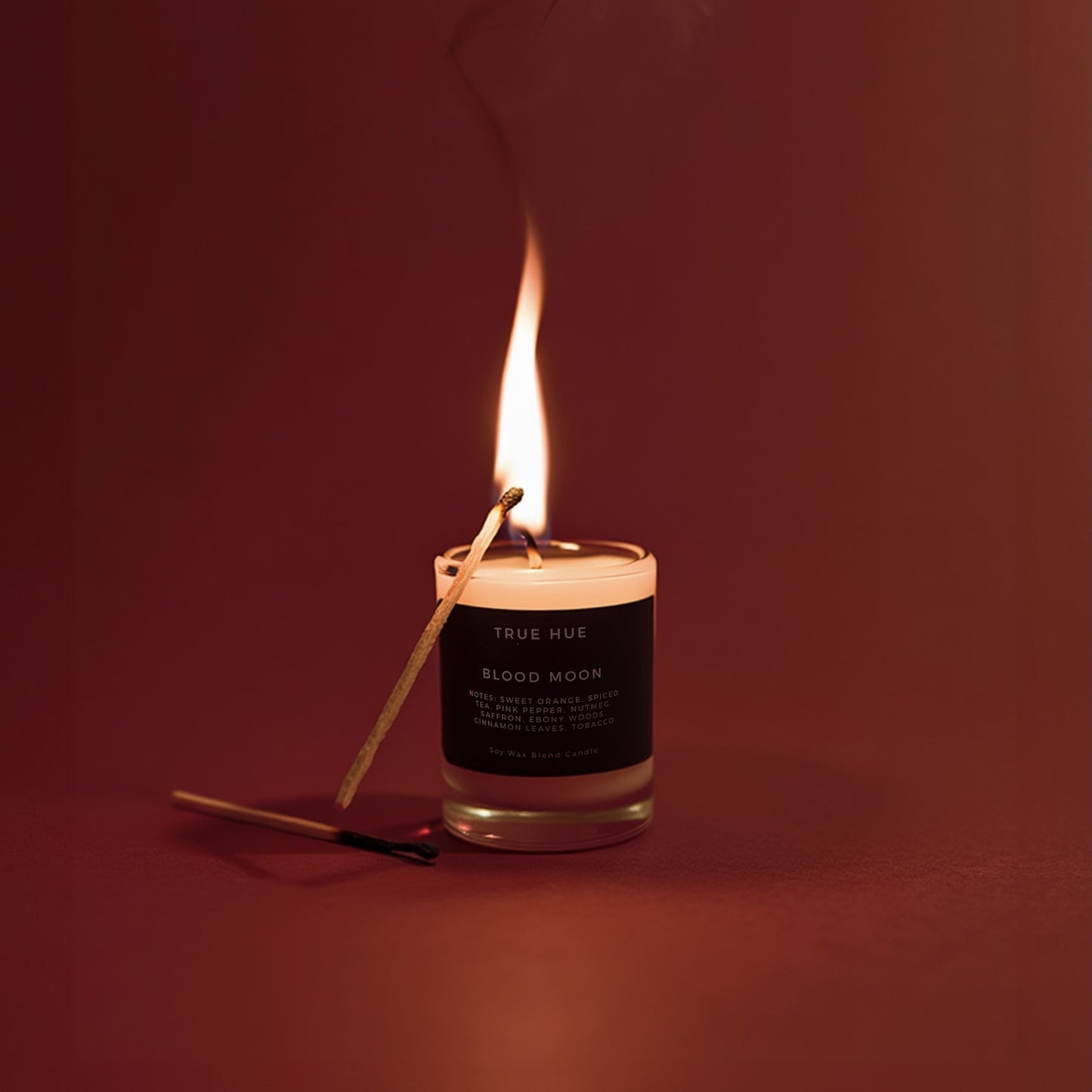 Blood Moon Mini Candle