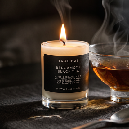 Bergamot + Black Tea Mini Candle