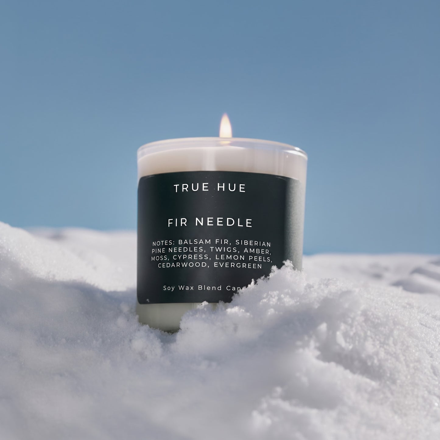 Fir Needle Mini Candle