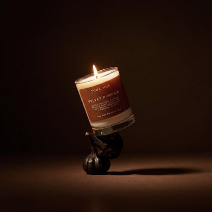 Velvet Pumpkin Mini Candle