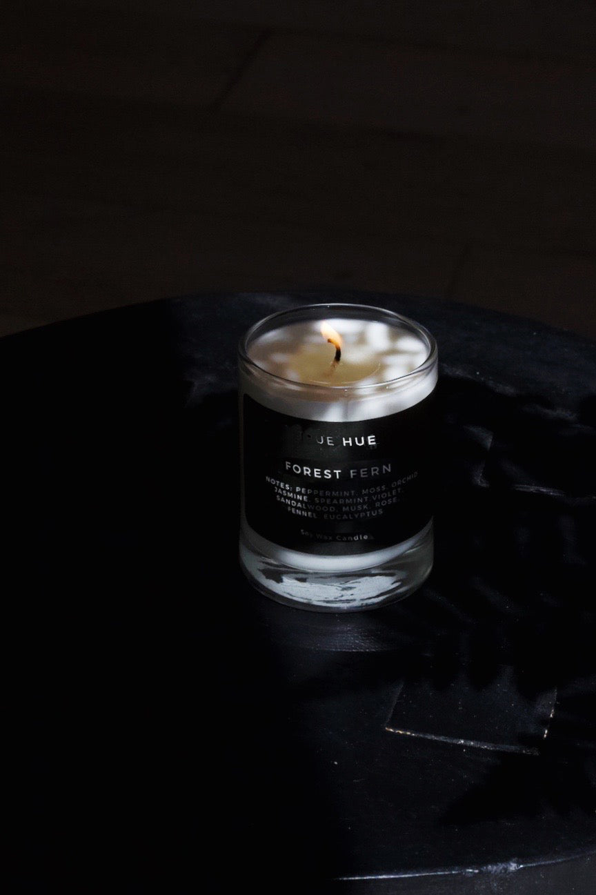 Forest Fern Mini Candle